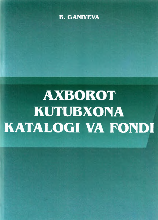 Axborot-kutubxona katalogi va fondi image