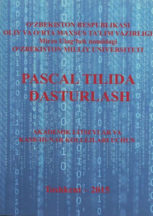 Paskal tilida dasturlash image